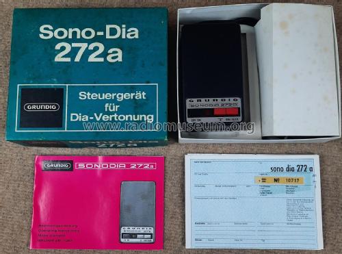 Sono-Dia 272a; Grundig Radio- (ID = 3093910) Misc