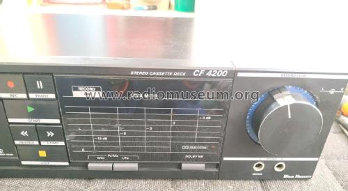 Stereo Cassette Deck CF 4200; Grundig Radio- (ID = 3105761) R-Player