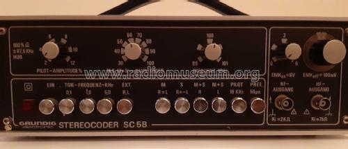 Stereocoder SC5B; Grundig Radio- (ID = 3090150) Equipment