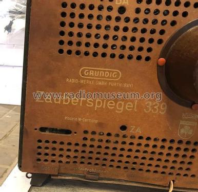 Zauberspiegel 339; Grundig Radio- (ID = 3088083) Television