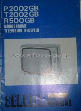 Monochrome Television Receiver T2002GB; Grundig Ltd., London (ID = 1588881) Televisión