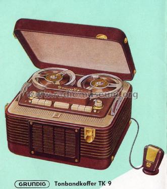 Reporter TK9; Grundig Ltd., London (ID = 2078546) Enrég.-R