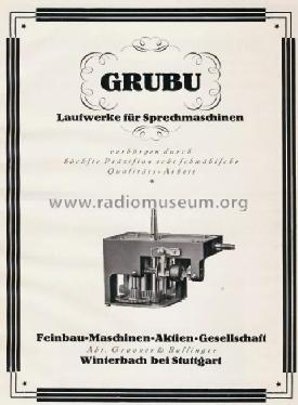 Grubu Doppelfederwerk 10; Gruoner & Bullinger, (ID = 3127192) Diverses