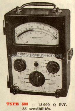 Boite de contrôle 503; Guerpillon & Cie, F. (ID = 542214) Equipment