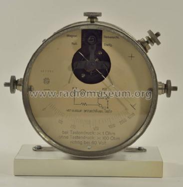 Ohmmeter rund ; Guggenheimer, Dr.S., (ID = 1884134) Ausrüstung