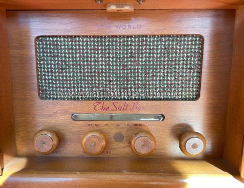 The Salt Box Wood Table Radio; Guild Radio & (ID = 3102321) Radio