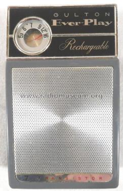 Ever-Play Rechargeable 7 Transistor ; Gulton Industries, (ID = 3005949) Radio