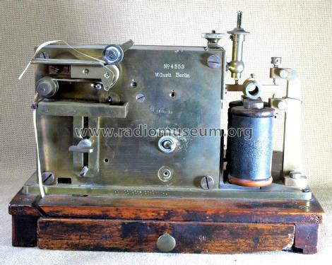 Morseschreiber No. 4553; Gurlt, W., Telephon- (ID = 1906216) Morse+TTY