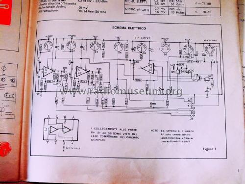 Miscelatore HI-FI Stereo - Stereo Mixer MX377 B; GVH Elettronica; (ID = 2484538) Ampl/Mixer