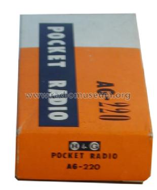 Pocket Radio AG220; Headquarters & (ID = 801286) Cristallo