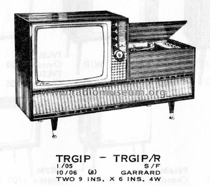 TRG1P Ch= 1/05 Ch= 10/06 ; Palmer, H.G. HGP, H. (ID = 1504310) TV Radio