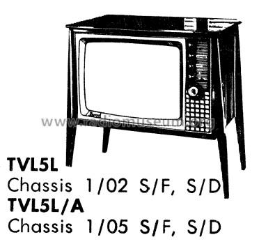 TVL5L/A Ch= 1/05; Palmer, H.G. HGP, H. (ID = 1517394) Fernseh-E