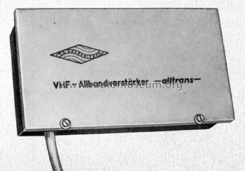 Antennenverstärker alltrans; Häberle & Co., F.G. (ID = 1112902) RF-Ampl.