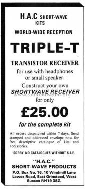 Triple-T Transistor Receiver ; HAC - H.A.C. Hear (ID = 2929268) Kit