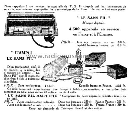 L'Ampli Le Sans Fil ; Hachette, Librairie (ID = 1924726) Ampl/Mixer