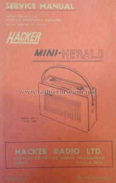 Mini Herald RP17A; Hacker Radio Ltd., (ID = 1770699) Radio