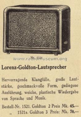 Dublette mit ID = 2958; Lorenz; Berlin, (ID = 1398071) Speaker-P