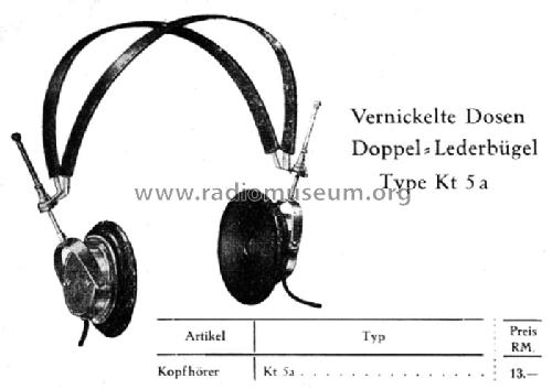 Kt5a; Hagenuk N&K, (ID = 512795) Altavoz-Au