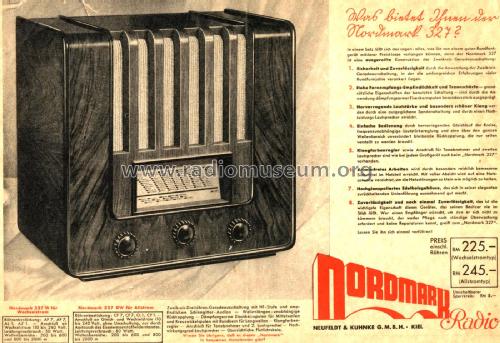 Nordmark 327W; Hagenuk N&K, (ID = 3025788) Radio