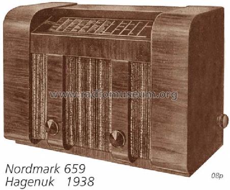 Nordmark 659W; Hagenuk N&K, (ID = 707863) Radio