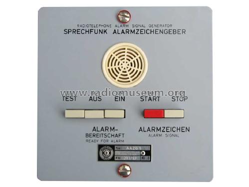 Sprechfunk Alarmzeichengeber AAZG5; Hagenuk N&K, (ID = 819323) Misc