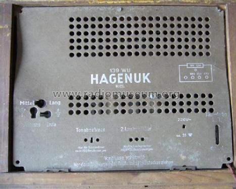 Zauberklang 139WU; Hagenuk N&K, (ID = 725850) Radio