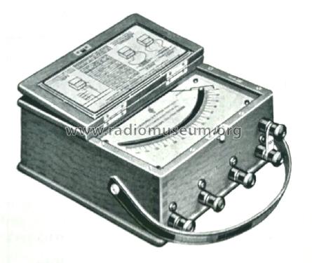 Triplex Milli-Volt-Amperemeter WIII ; Hartmann & Braun AG; (ID = 2263076) Ausrüstung