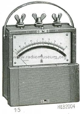 Dreheisen-Amperemeter 0,2 und 1 A FTa; Hartmann & Braun AG; (ID = 438363) Equipment