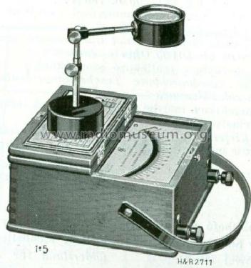 Dreheisen-Amperemeter 0,2 und 1 A FTa; Hartmann & Braun AG; (ID = 438364) Equipment