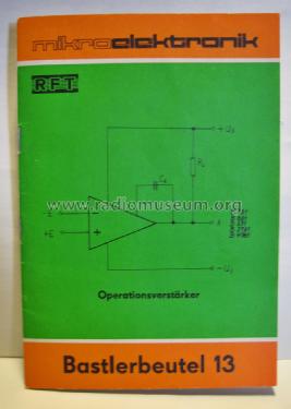 Bastlerbeutel Operationsverstärker 13; Halbleiterwerk (ID = 1664338) Kit