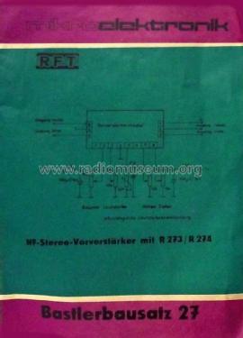 Elektronikbausatz 27; Halbleiterwerk (ID = 1816867) Kit