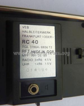 RC40; Halbleiterwerk (ID = 1688034) Radio