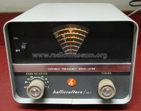 Variable Frequency Oscillator HA-5; Hallicrafters, The; (ID = 2734548) Amateur-D