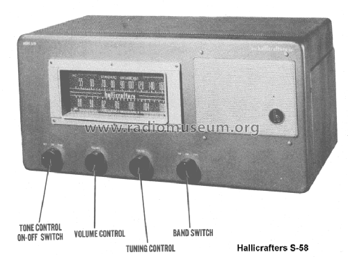 S-58; Hallicrafters, The; (ID = 1509484) Radio