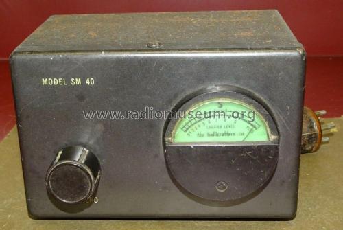 S-Meter SM-40; Hallicrafters, The; (ID = 2666183) Amateur-D