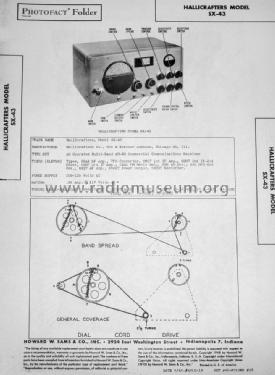 SX-43; Hallicrafters, The; (ID = 1471367) Amateur-R