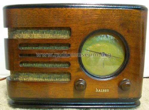 15 ; Halson Radio Mfg. Co (ID = 1801677) Radio