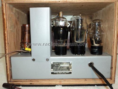 Unknown TRF ; Halson Radio Mfg. Co (ID = 1768814) Radio