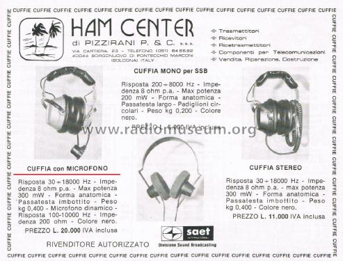 Cuffia con Microfono ; Ham Center di (ID = 3054122) Speaker-P