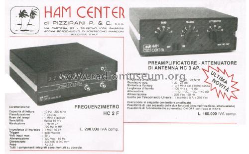 Digital Counter - Frequenzimetro HC 2 F; Ham Center di (ID = 2824987) Equipment