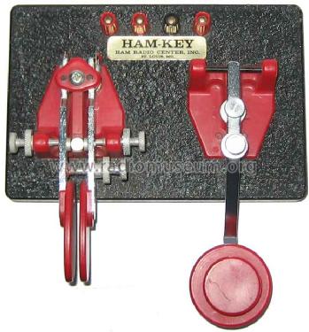 Dual HAM Key HK-4; Ham Radio Center; St (ID = 631147) Morse+TTY