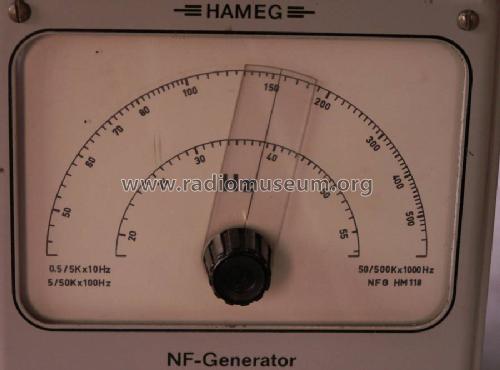 NF-Generator HM118; HAMEG GmbH, (ID = 1516358) Equipment