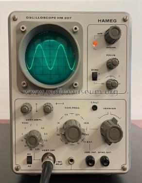 Oscilloscope HM207-2; HAMEG GmbH, (ID = 3072259) Equipment