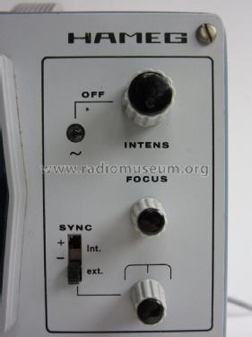 Oscilloscope HM207-3; HAMEG GmbH, (ID = 1885043) Equipment