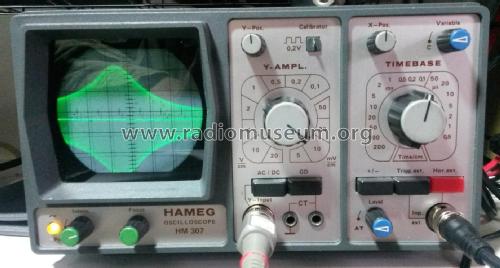 Oscilloscope HM307-3; HAMEG GmbH, (ID = 2146358) Equipment