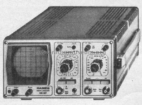 Oscilloscope HM 307; HAMEG GmbH, (ID = 431101) Equipment