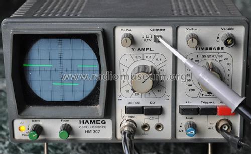 Oscilloscope HM307-3; HAMEG GmbH, (ID = 1157051) Equipment