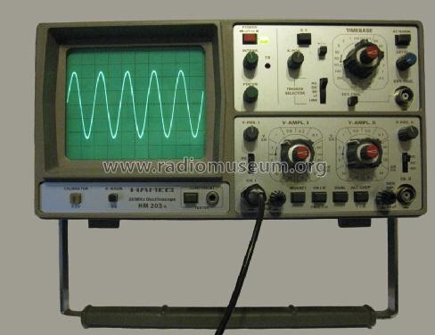 Oszilloskop HM 203-4a; HAMEG GmbH, (ID = 565506) Ausrüstung