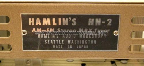 AM-FM Stereo MPX Tuner HN-2; Hamlin's Audio (ID = 675921) Radio