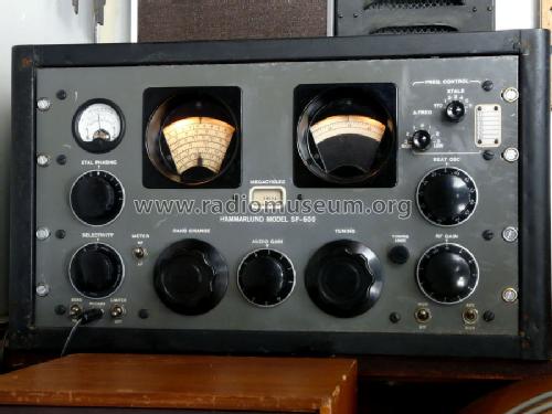 Super-Pro 600 SP-600-JX-21 Mil Re Hammarlund Mfg. Co. |Radiomuseum.org